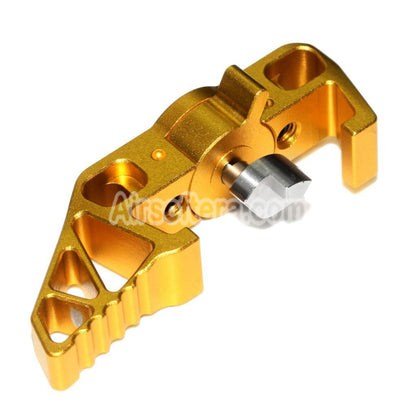 Airsoft 5KU Aluminium Selector Switch Charging Handle (Type-3) For ACTION ARMY AAP-01 GBB Pistols Gold