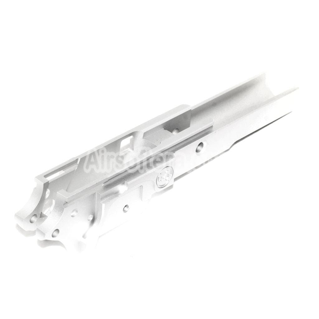 Airsoft 5KU CNC Aluminum Middle Frame Type-2 Infinity for Tokyo Marui Hi-Capa Series GBB Pistols Silver