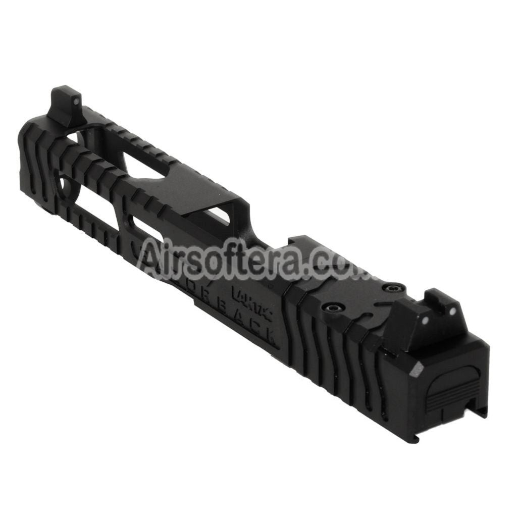 Aluminum Slide a Steel Barrel Set for TM GLOCK-17 (2018 Version/Black Aluminum Slide a Steel Barrel Set for TM GLOCK-17 (2018 Version/Black