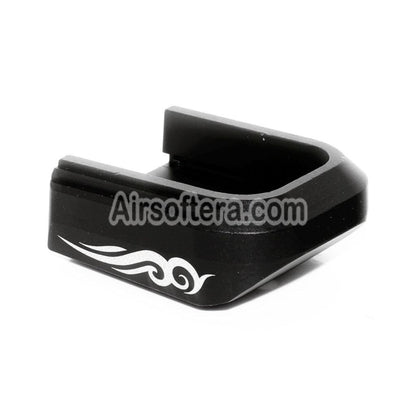 Airsoft AIP Lasered Magazine Base Plate Cover Type-3 For ARMY EMG SAI STI TTI AW WE Tokyo Marui Hi-Capa GBB Co2 Gas Pistol Magazine Black