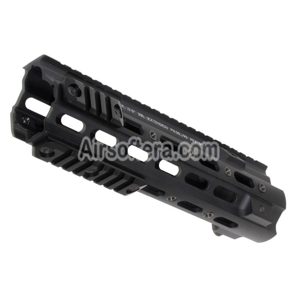 Smr Inlay System Airsoft 5KU 245mm CNC Aluminum SMR Tactical Handguard Rail System for ...