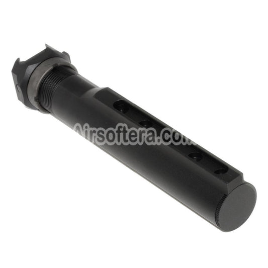 Airsoft 5KU 5-Position Buffer Tube with 20mm Picatinny Rail Adapter For M4 Rifle Retractable Stock
