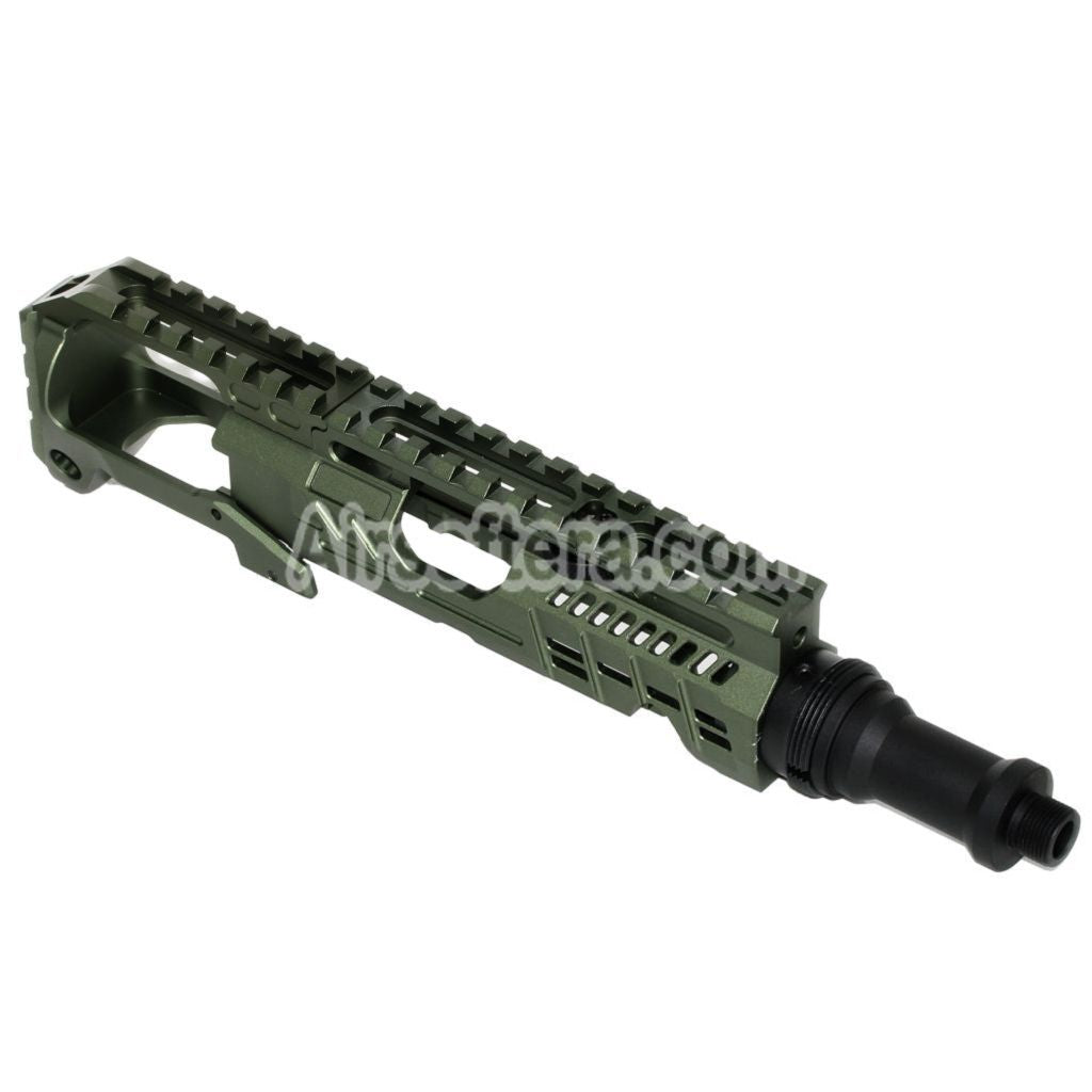 Airsoft 5KU Carbine Rifle Conversion Kit Type-B with M1913 Rail Stock Adaptor For Action Army AAP-01 Series GBB Pistols Green