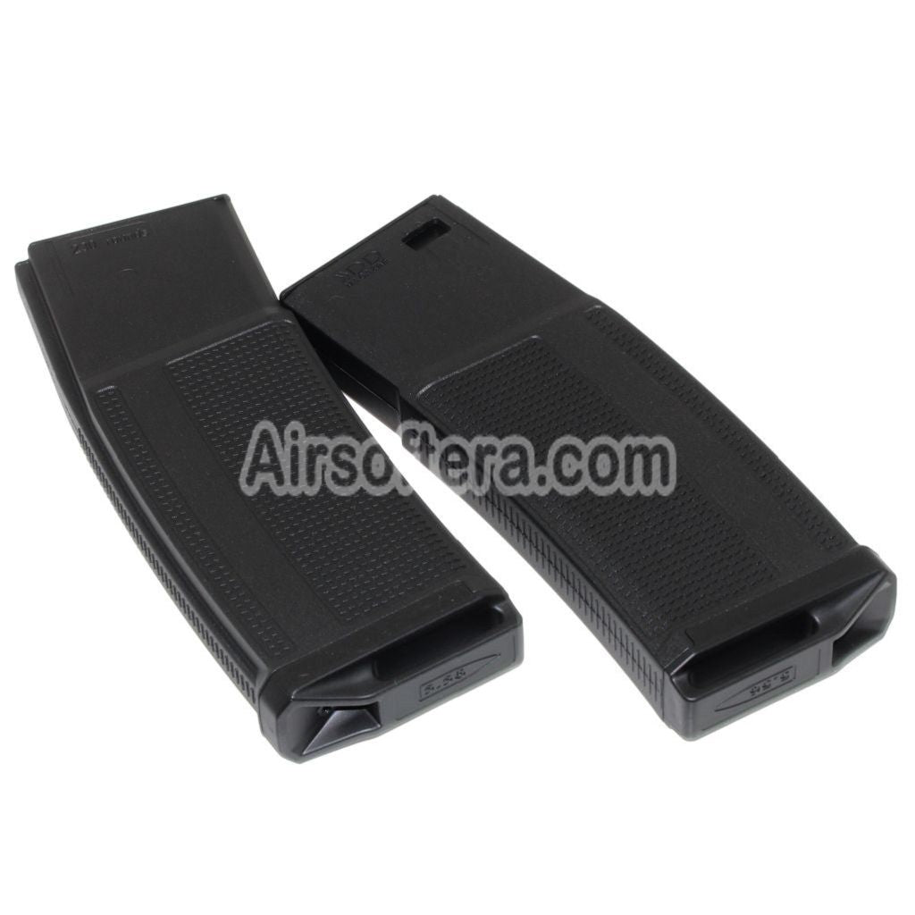 Airsoft CYMA 6pcs Pack EMG Daniel Defense 230rd Polymer Mid-Cap Magazine for APS Matrix G&P CYMA E&C D-Boys Tokyo Marui M4 M16 Series AEG Rifles Black