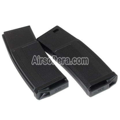 Airsoft CYMA 6pcs Pack EMG Daniel Defense 230rd Polymer Mid-Cap Magazine for APS Matrix G&P CYMA E&C D-Boys Tokyo Marui M4 M16 Series AEG Rifles Black