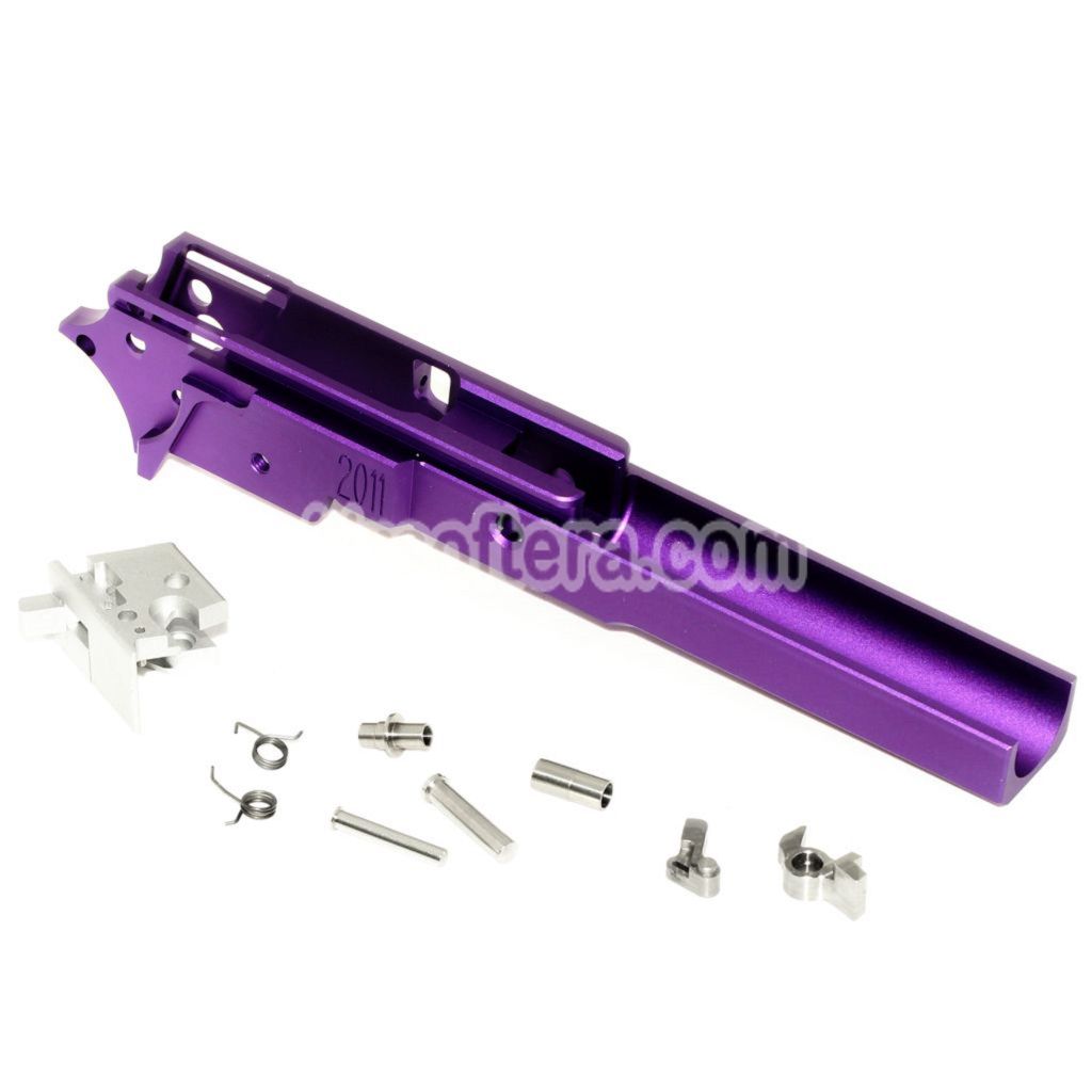Airsoft 5KU CNC Aluminum Middle Frame 2011 Type-1 For Tokyo Marui Hi-C ...