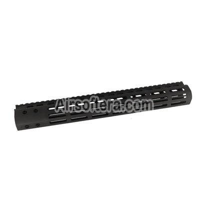 Airsoft CYMA CGS Noveske N4 13.5" M-Lok Handguard Rail System with Outer Barrel For CYMA CGS AR M4 Tokyo Marui M4 MWS GBB Rifles Black